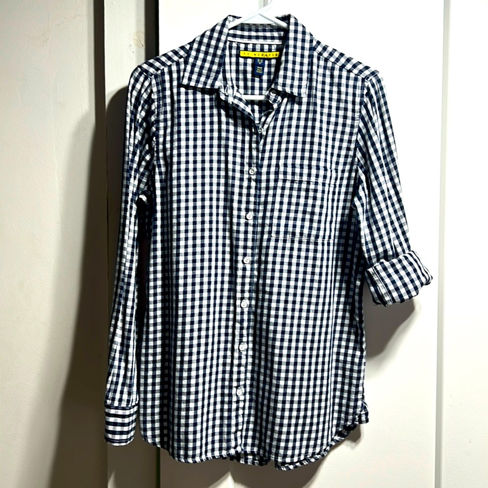Prince & Fox x Aeropostale EUC gingham button-down shirt